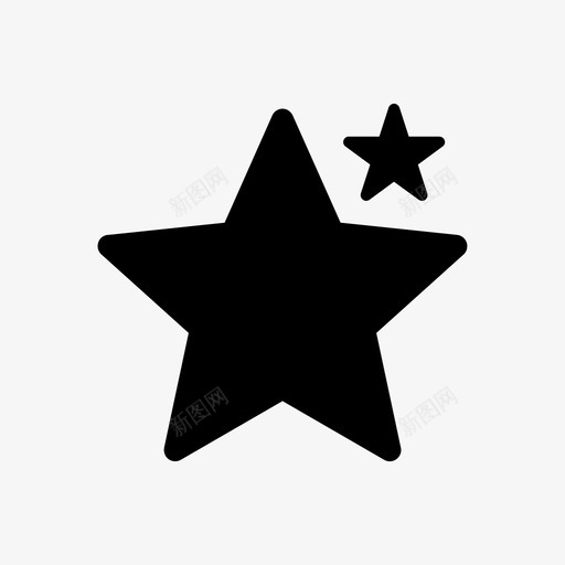 星星最爱比率svg_新图网 https://ixintu.com 符号 星星 最爱 比率 形状