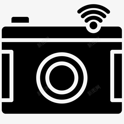 相机数码电子svg_新图网 https://ixintu.com 联网 相机 数码 电子 照片 技术 字形