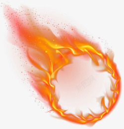 火焰熊熊大火119消防宣传火圈海报设计特效蓄热火火素材