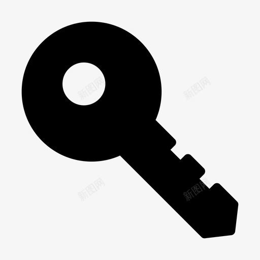 密钥锁专用svg_新图网 https://ixintu.com 密钥 专用 保护 安全 金融 标志 标志符 符号
