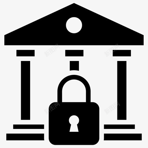 锁定的银行大楼关闭的银行锁定的银行svg_新图网 https://ixintu.com 锁定 定的 银行 大楼 法律 关闭 存款 安全 一套 字形 矢量
