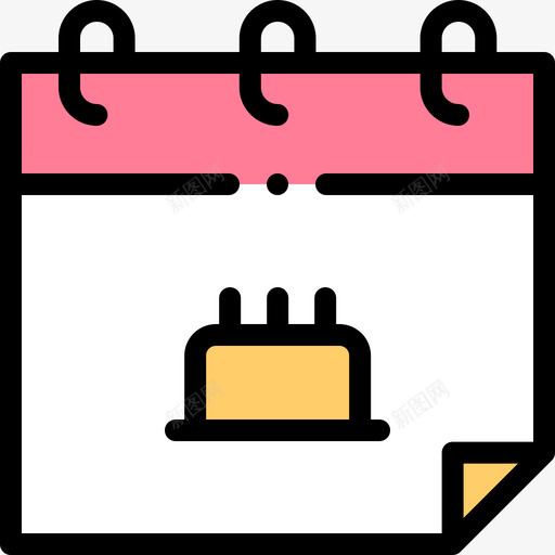 生日生日151线颜色svg_新图网 https://ixintu.com 生日 颜色