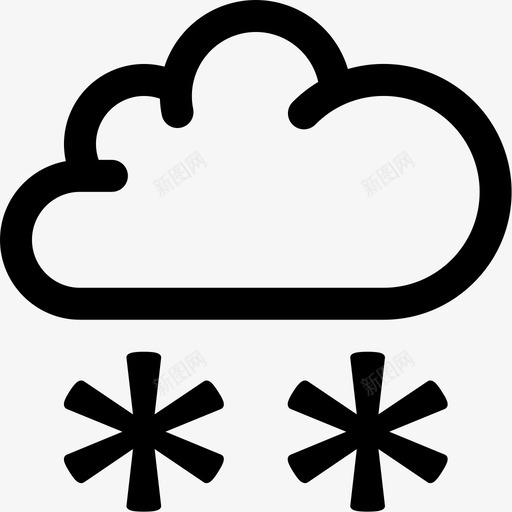 0966weathersnow2svg_新图网 https://ixintu.com 0966weathersnow2