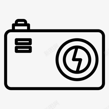 数码相机dslr摄影图标