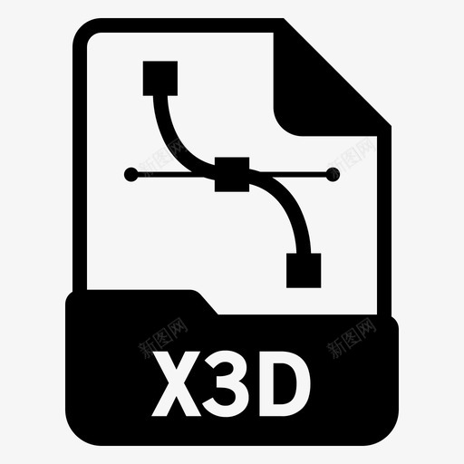 x3d文档扩展名svg_新图网 https://ixintu.com 文件 格式 x3d 文档 扩展名 矢量 矢量图 图形