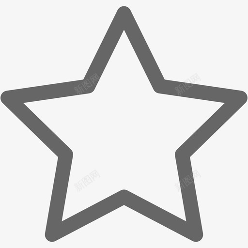 星形svg_新图网 https://ixintu.com 星形 五角星 评分 收藏 线性 扁平 简约 单色