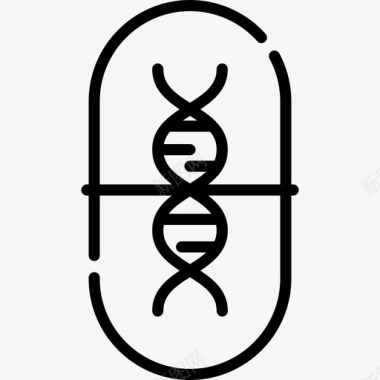基因治疗治疗57线性图标