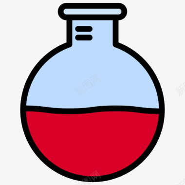 试管科学152线性颜色图标