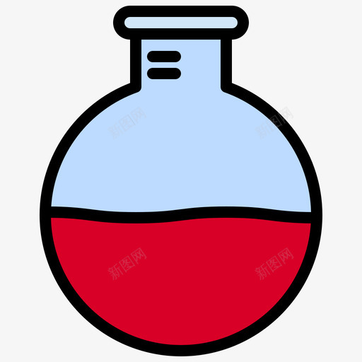 试管科学152线性颜色svg_新图网 https://ixintu.com 试管 科学 线性 颜色