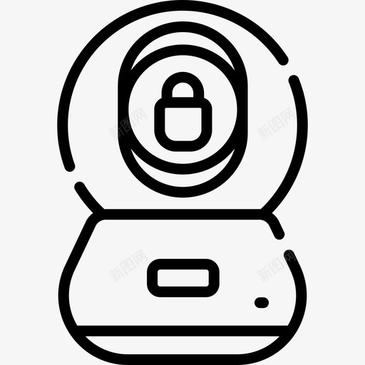 Ip摄像头网络安全55线性svg_新图网 https://ixintu.com Ip 摄像头 网络安全 线性