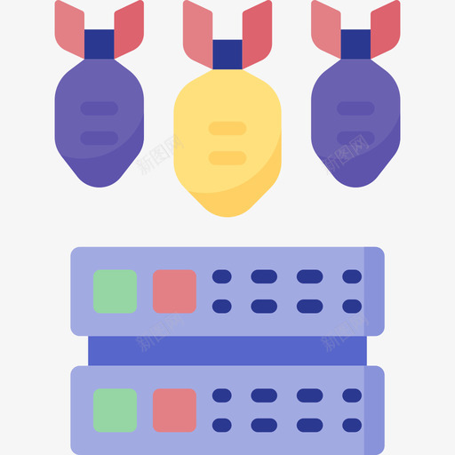 Ddos网络攻击4平坦svg_新图网 https://ixintu.com Ddos 网络 攻击 平坦