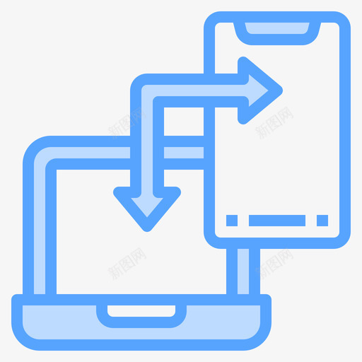 数据传输智能手机应用程序21蓝色svg_新图网 https://ixintu.com 数据传输 智能 手机 应用程序 蓝色