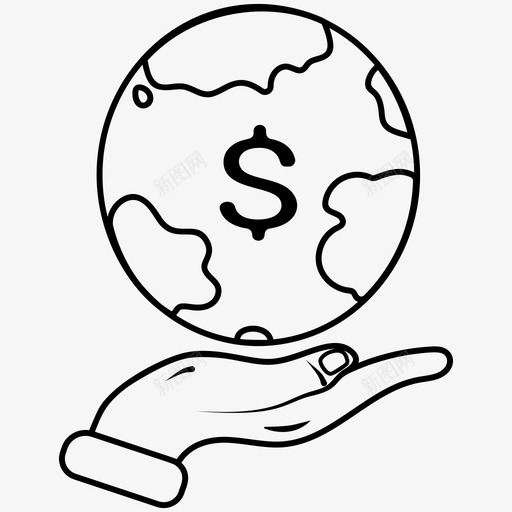 国际商务地球关怀地球日svg_新图网 https://ixintu.com 国际商务 地球 关怀 地球日 全球 商务 世界 安全 货币 银行 金融