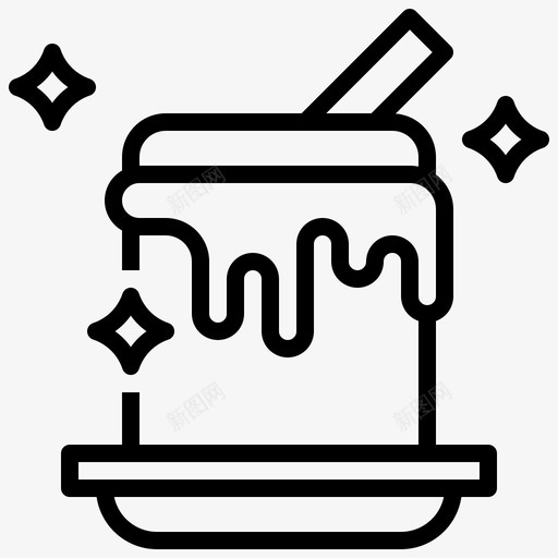 酸奶甜点冷冻酸奶svg_新图网 https://ixintu.com 酸奶 甜点 冷冻 甜品 饮料