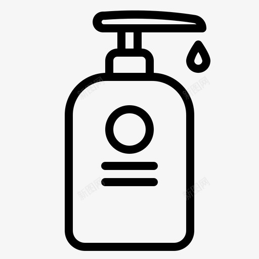 身体护理浴室液体svg_新图网 https://ixintu.com 身体 护理 浴室 液体 肥皂 洗涤 网上商店 产品 类别