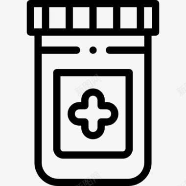 药物83实验室线性图标