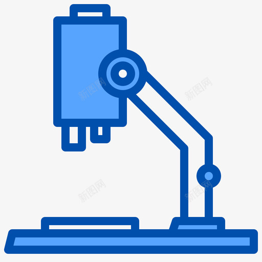 显微镜科学151蓝色svg_新图网 https://ixintu.com 显微镜 科学 蓝色