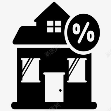 物业税房屋成本房屋价值图标