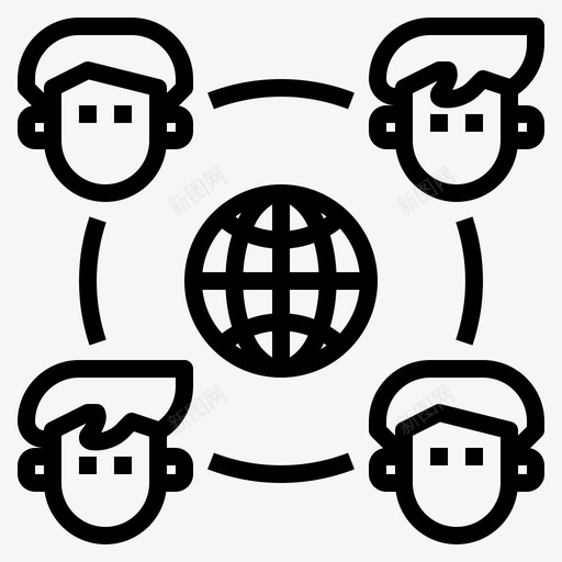 通讯安全1直线svg_新图网 https://ixintu.com 通讯 安全 直线