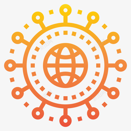 全球网络通信244梯度svg_新图网 https://ixintu.com 全球 全球网 网络 通信 梯度