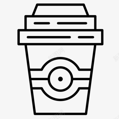咖啡品牌杯子图标