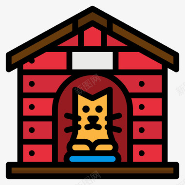 猫屋宠物店96直系颜色图标