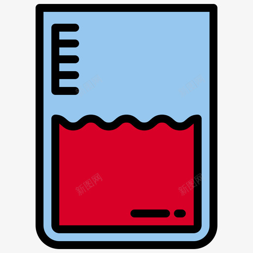 烧杯科学152线性颜色svg_新图网 https://ixintu.com 烧杯 科学 线性 颜色