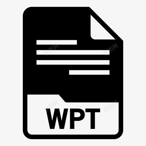 wpt文档扩展名svg_新图网 https://ixintu.com 格式 文档 文件 wpt 扩展名 文本
