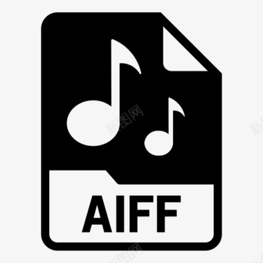 aiff文档扩展名图标