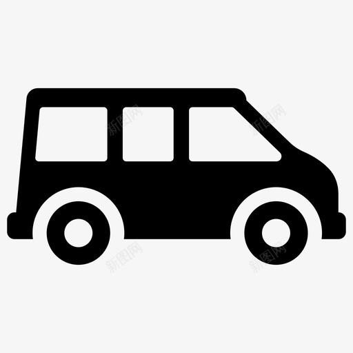 小型客车运输工具货车svg_新图网 https://ixintu.com 小型 客车 运输工具 货车 车辆 交通 交通图 图标
