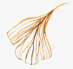 秋季银杏叶子植物装饰AI矢量印刷图案13秋季银杏叶素材