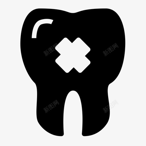 不健康的牙齿坏牙牙医svg_新图网 https://ixintu.com 牙齿 不健康 坏牙 牙医 摔跤 牙纹