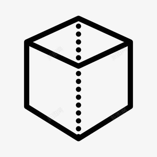 盒子形状艺术设计svg_新图网 https://ixintu.com 盒子 形状 艺术 设计 绘图 开发 一个 字形