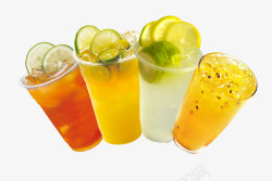 柠檬成分夏日饮品清爽各种柠檬冷饮高清图片