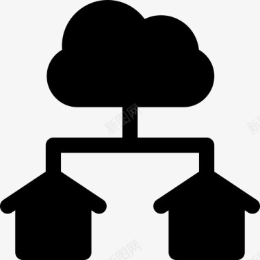 在线在家工作77已填充图标