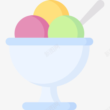 冰淇淋国际食品17无糖图标