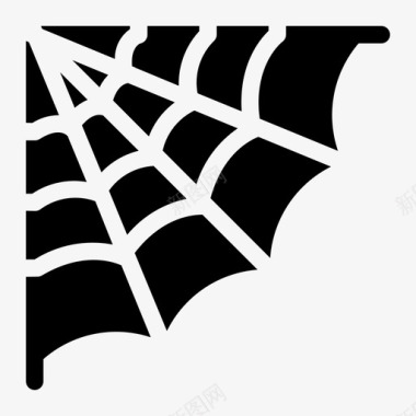 蜘蛛网服装鬼魂图标