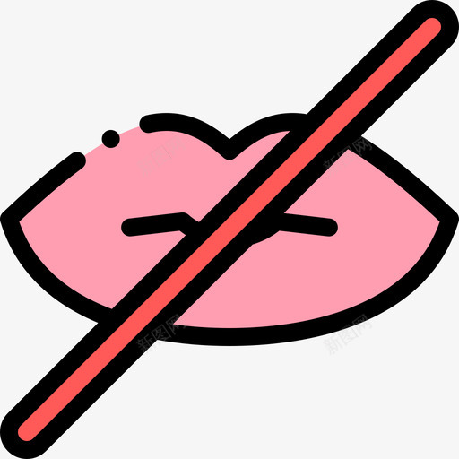 静音残疾人援助24线性颜色svg_新图网 https://ixintu.com 静音 残疾人 援助 线性 颜色