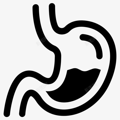 胃消化消化系统svg_新图网 https://ixintu.com 消化 消化系统 消化道 病学 胃肠