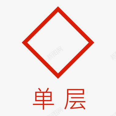 单层图标