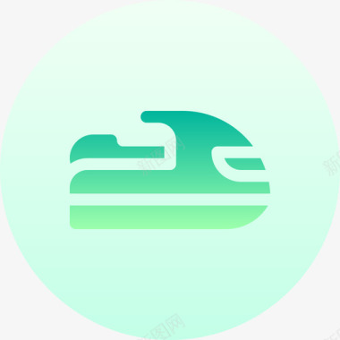 摩托艇交通226环形图标