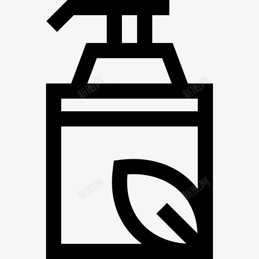 洗手液药品65直线svg_新图网 https://ixintu.com 洗手 药品 直线