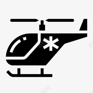 直升机医用305加油图标