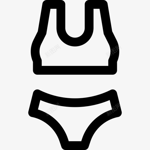 泳装夏装20件直线型svg_新图网 https://ixintu.com 泳装 夏装 20件 直线 线型