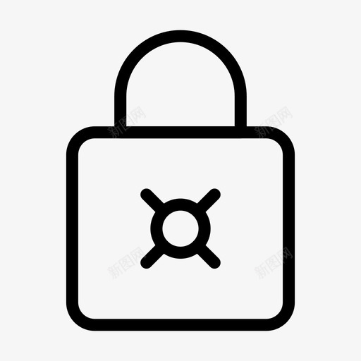 锁定安全接口基本常规线路集126svg_新图网 https://ixintu.com 安全 锁定 接口 基本 常规 线路