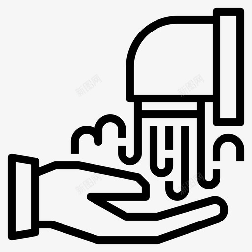 直列式洗手鼓风机43svg_新图网 https://ixintu.com 直列 列式 洗手 鼓风机