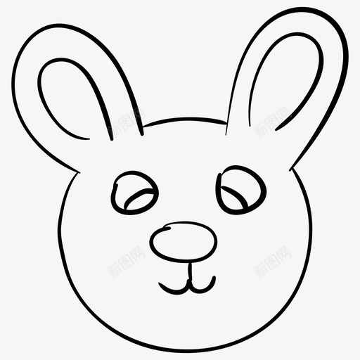 兔子动物一套交通工具svg_新图网 https://ixintu.com 兔子 动物 一套 交通工具 假日 露营 线路 图标