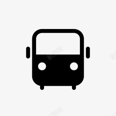 公交车道图标