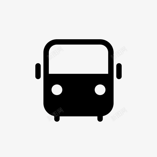公交车道svg_新图网 https://ixintu.com 公交 公交车 车道
