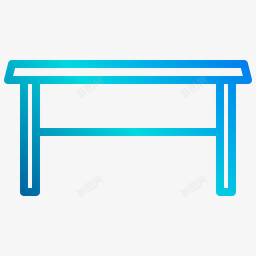 桌子家具和装饰3线性坡度svg_新图网 https://ixintu.com 桌子 家具 装饰 线性 坡度